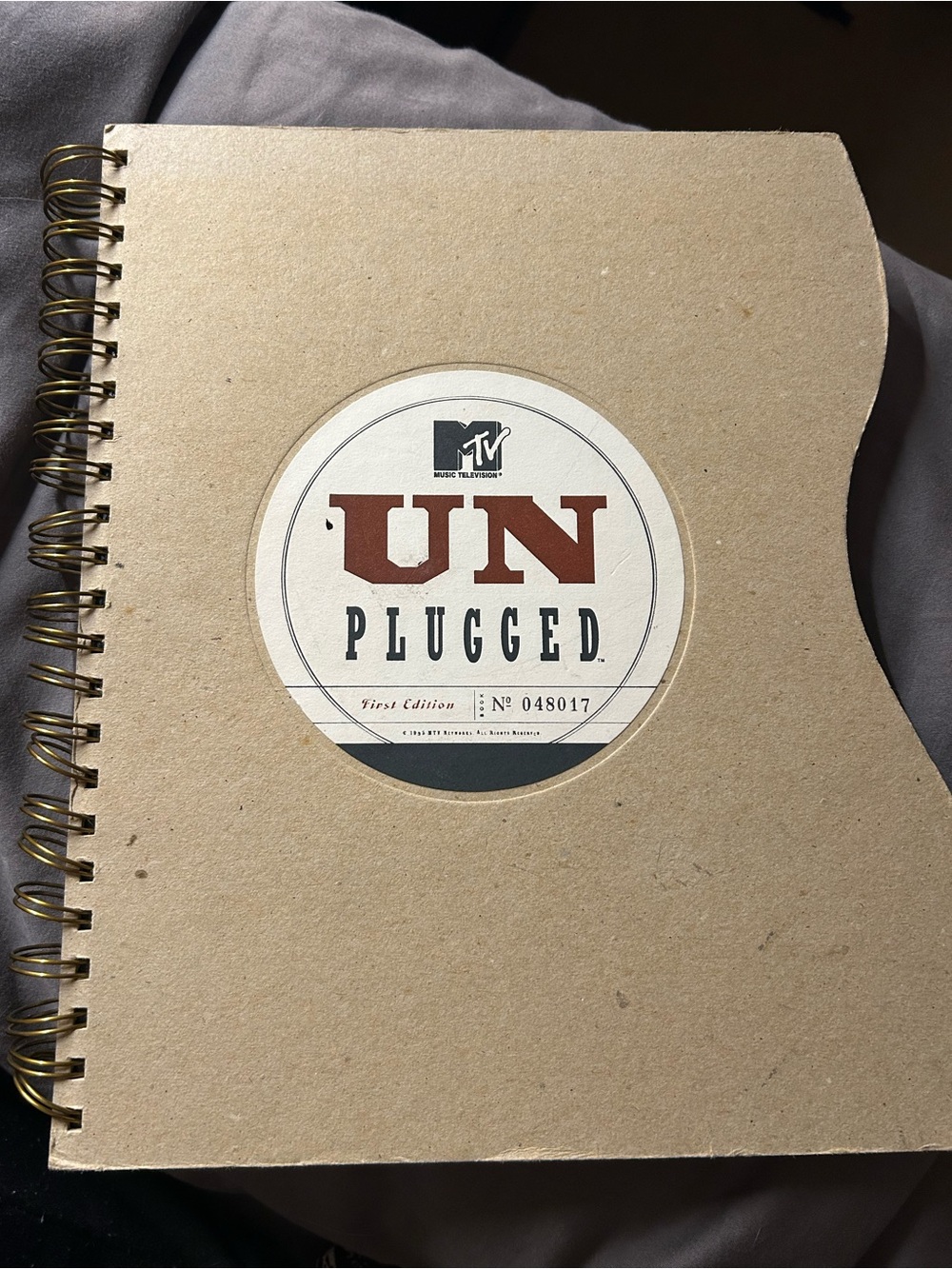 MTV Unplugged First Edition Coffee Table Book